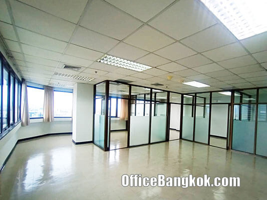 Rent Office with Partly Furinshed space 130 Sqm near Central City Bangna