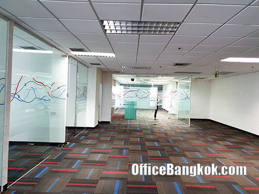 Rent Office with Partly Fitted Space 300 Sqm 