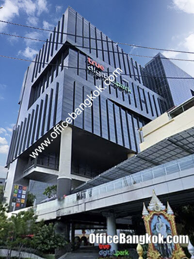 True Digital Park - Office Space for Rent on Sukhumvit Area nearby Punnawithi BTS Station.