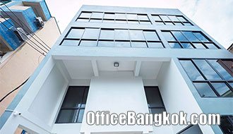 ตึกสำนักงาน Stand Alone 4 ชั้น ให้เช่า บนถนนรัชดาภิเษก ใกล้ศูนย์วัฒนธรรมแห่งประเทศไทย