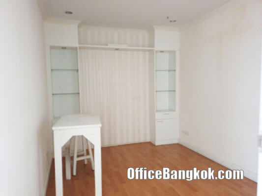 Rent Small Office With Partly Furnished Space 55 Sqm Close to Phayathai BTS Station