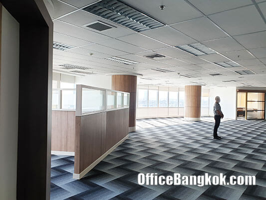 Rent Office With Partly Furnished Space 450 Sqm On Rama 3