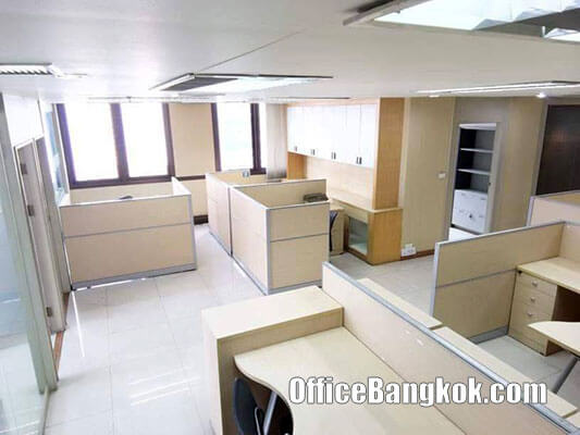 Rent Office With Fully Furnished Space 580 Sqm On Rama 4
