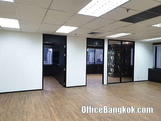 Office for Rent With Partly Furnished Space 313 Sqm Close To Asok BTS Station