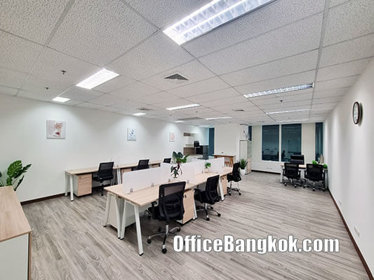 Rent Fully Furnished Office Space 70 Sqm Close To Asoke BTS Station