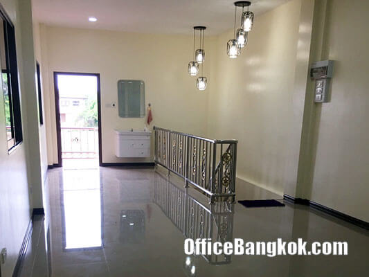 Twin House For Rent 2 Storey Land 40 Sqw On Yee Sib Ha Makara Road, Nakhon Pathom.