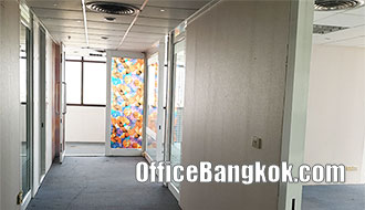 Rent Office Space with Partly Furnished close to Phayahtai BTS Station
