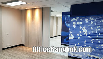 Furnished Office Space for Rent 130 Sqm close to Phloen Chit BTS Station