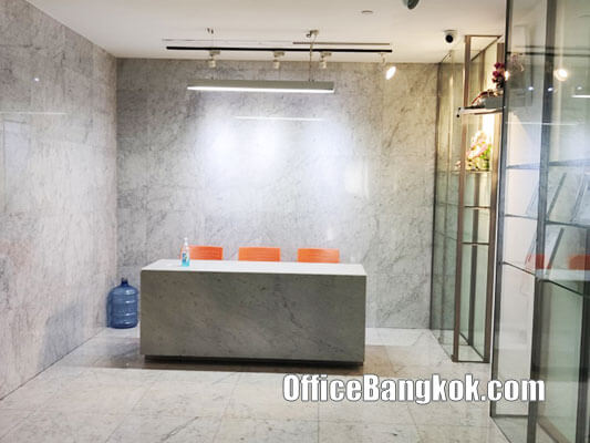 Fully Furnished Office Space for Rent on Ratchada close to MRT Station