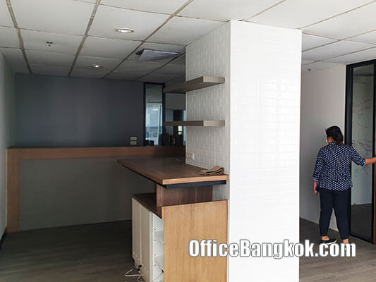 Office Space for Rent with Partly Furnished on Silom near Chong Nonsi BTS Station