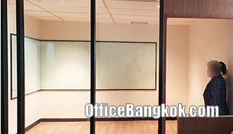 Office Space for Rent with Partly Furnished on Silom near Chong Nonsi BTS Station