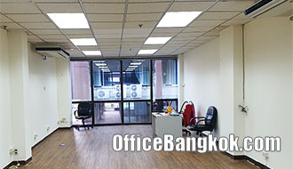 Small Office for rent 55 sqm near Sala Daeng BTS Station