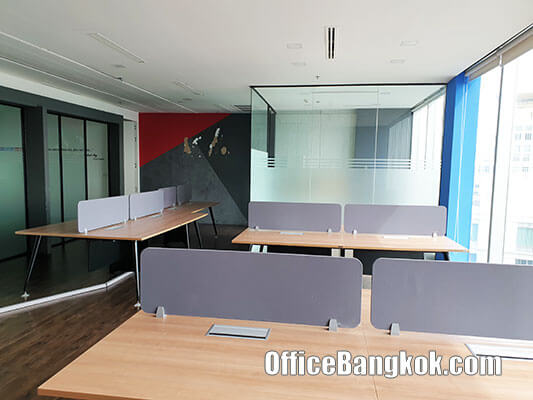 Rent Office with Partly Furnished Close to Phrom Phong BTS Station