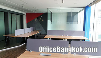 
Rent Office with Partly Furnished 100 Sqm Close to Phrom Phong BTS Station