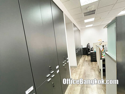 Rent Small Office with Partly Furnished 90 Sqm close to Asoke BTS Station