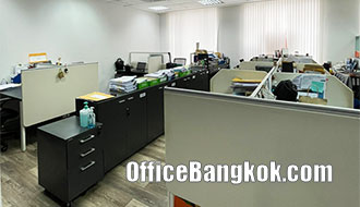 Rent Small Office with Partly Furnished 90 Sqm close to Asoke BTS Station