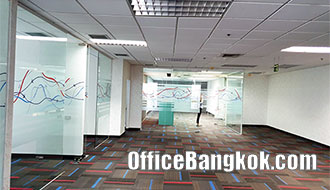 Rent Office with Partly Fitted Space 300 Sqm on Chatuchak, Vibhavadi Rangsit Road