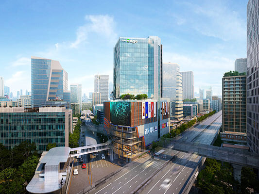 Silom Edge - Office Space for Rent on Silom Area nearby Sala Daeng BTS Station and Silom MRT Station