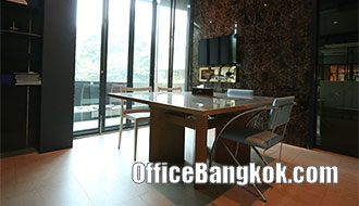 Rent Office with Partly Furnished on New Petchburi Road