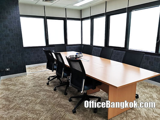 Rent Office with Partly Furnished on Silom Near BTS Station