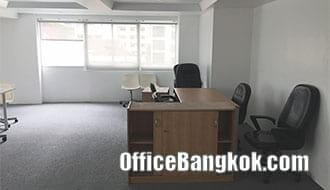 Rent Office with Partly Furnished on Sathorn near Chong Nonsi BTS Station