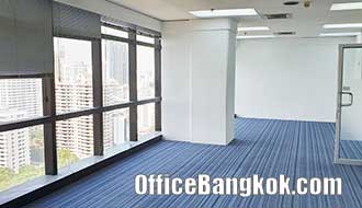 Partly Furnished Office Space for Rent near Asoke BTS Station
