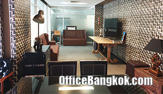 Best Partly Furnished Office Chidlom BTS Station