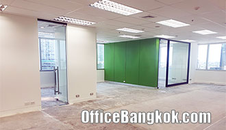 Rent Partly Furnished Office on Phahonyothin Road near Ha Yaek Lat Phrao BTS Station