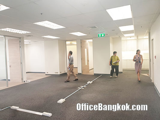 Rent Office Space with Partly Furnished on Phahonyothin Road near Ha Yaek Lat Phrao BTS Station