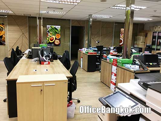 Rent Partly Furnished Office Space on Sathorn Near Chong Nonsi BTS Station