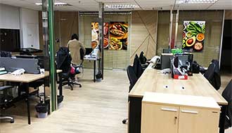 Rent Partly Furnished Office Space on Sathorn Near Chong Nonsi BTS Station