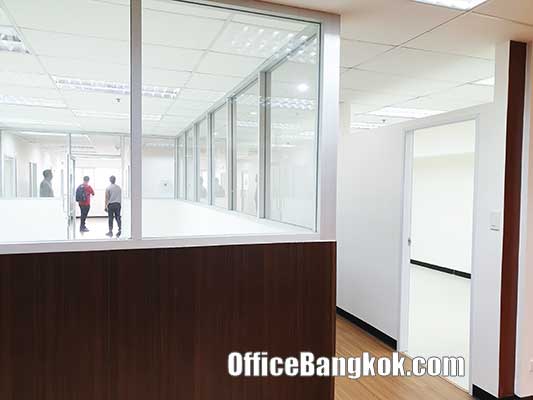 Partly Furnished Office Space for Rent near BTS Asoke Station