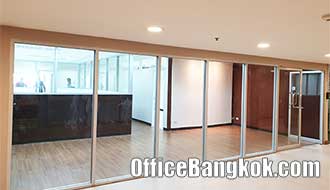 Partly Furnished Office Space for Rent near BTS Asoke Station
