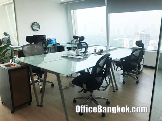 Rent Furnished Office Space close to Asoke BTS Station