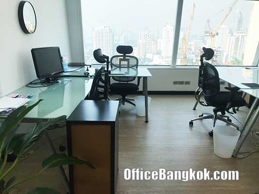 Rent Furnished Office Space close to Asoke BTS Station