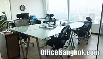 Rent Furnished Office Space close to Asoke BTS Station