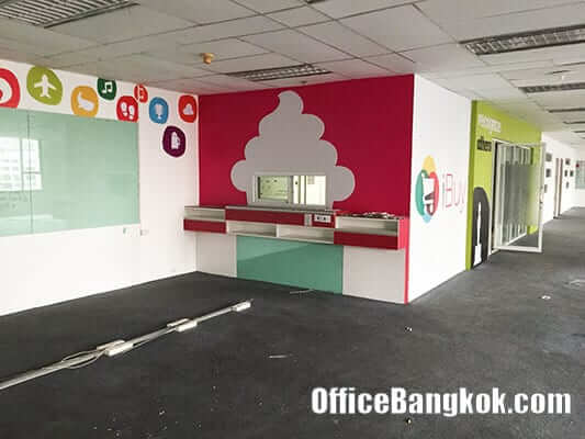 ออฟฟิศให้เช่าตกแต่งแล้ว บนถนนพระราม 4 ใกล้รถไฟฟ้า BTS สถานีศาลาแดง และรถไฟฟ้า MRT สถานีสีลม