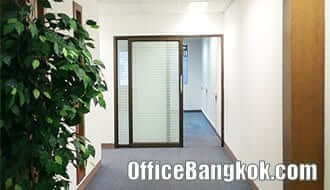 ให้เช่าพื้นที่สำนักงานตกแต่งบางส่วน ทำเลอโศก