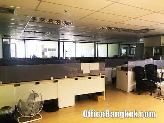 Fully Furnished Office Space for Rent nearby Surasak BTS Station Unit A