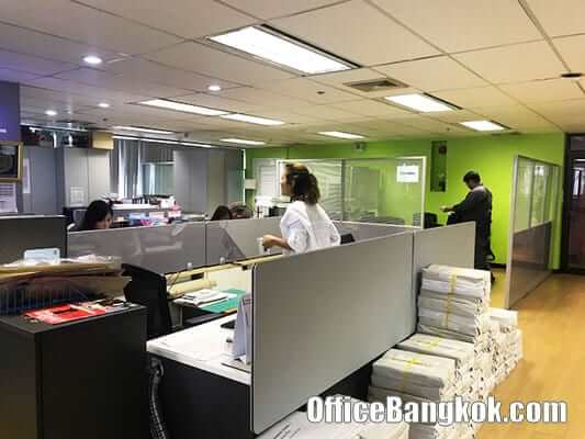 Fully Furnished Office Space for Rent nearby Surasak BTS Station Unit A