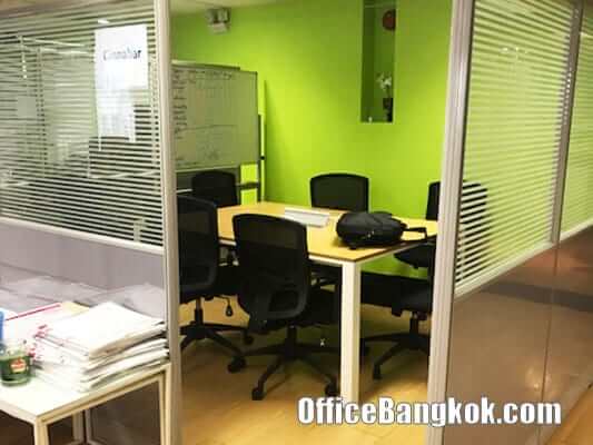 Fully Furnished Office Space for Rent nearby Surasak BTS Station Unit A