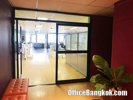 Fully Furnished Office Space for Rent nearby Surasak BTS Station Unit A