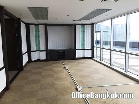 Partly Furnished Office Space for Rent with meeting room and Executive room on Ekamai nearby BTS Ekamai Station