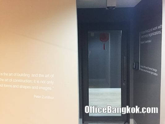 Rent Office Partly Furnished on Sathorn Road Close to BTS Surasak Station