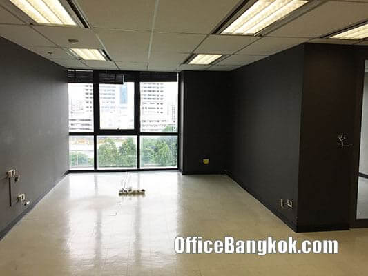 Rent Office Partly Furnished on Sathorn Road Close to BTS Surasak Station