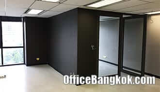 Rent Office Partly Furnished on Sathorn Road Close to BTS Surasak Station