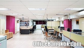 Temporary Office Space for Rent with Partly Furnished at The Trendy Office nearby Nana BTS Station