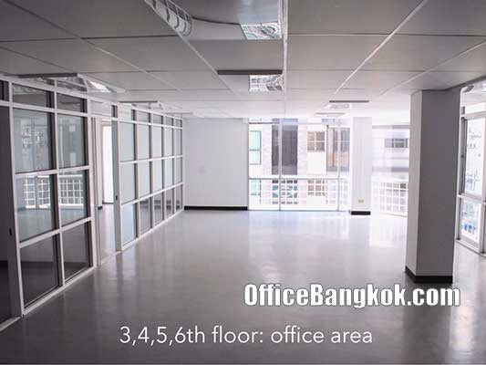 Office Space for Rent on Ratchada close to MRT Station