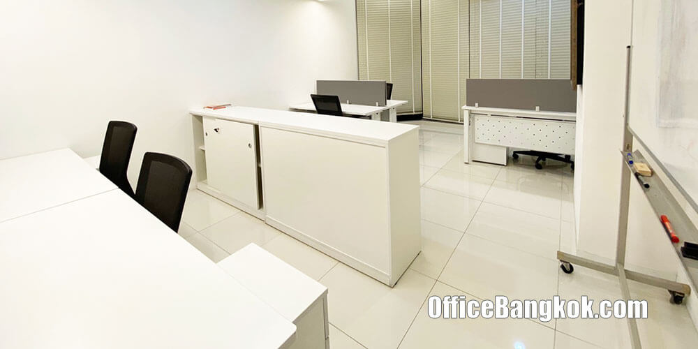 Rent Fully Furnished Office Space Near Rama 9 MRT Station