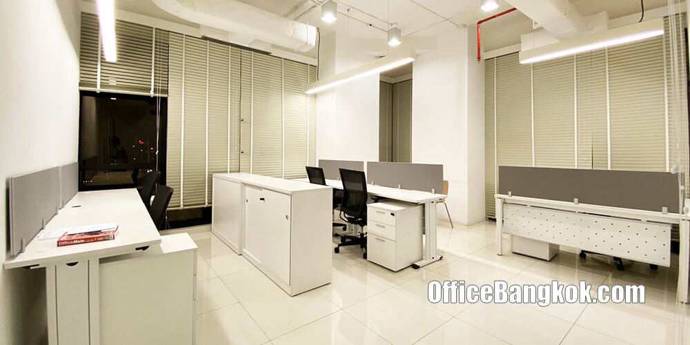 Rent Fully Furnished Office Space Near Rama 9 MRT Station